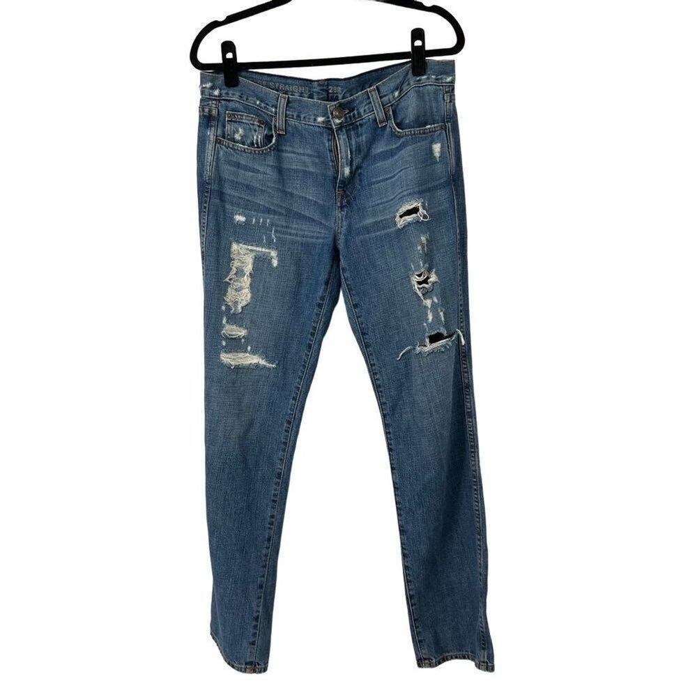 J.‎ Crew Vintage Straight Distressed Jeans